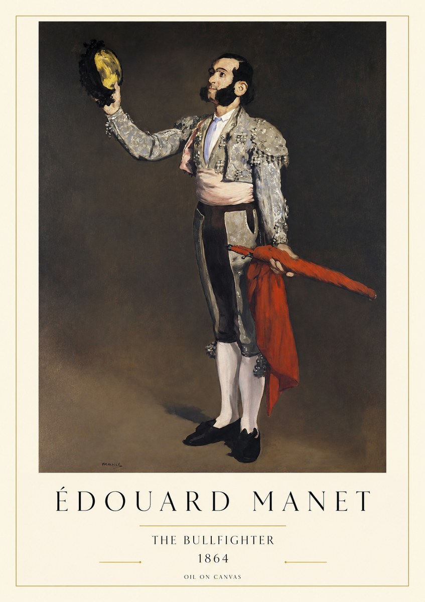 Édouard Manet The Bullfighter No1 - Plakat