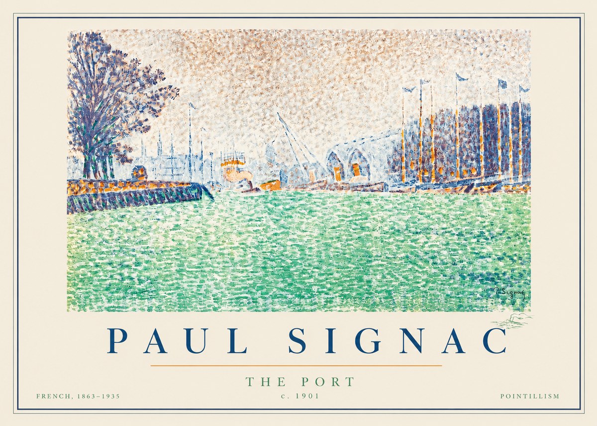 Signac The Port II No2 - Plakat