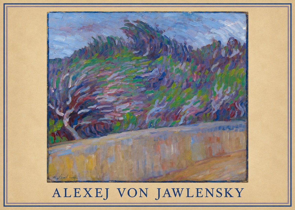 Alexej von Jawlensky Windy Landscape No4 - Plakat