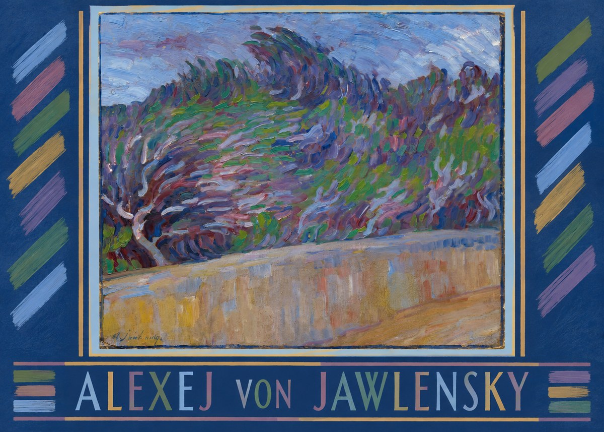 Alexej von Jawlensky Windy Landscape No6 - Plakat