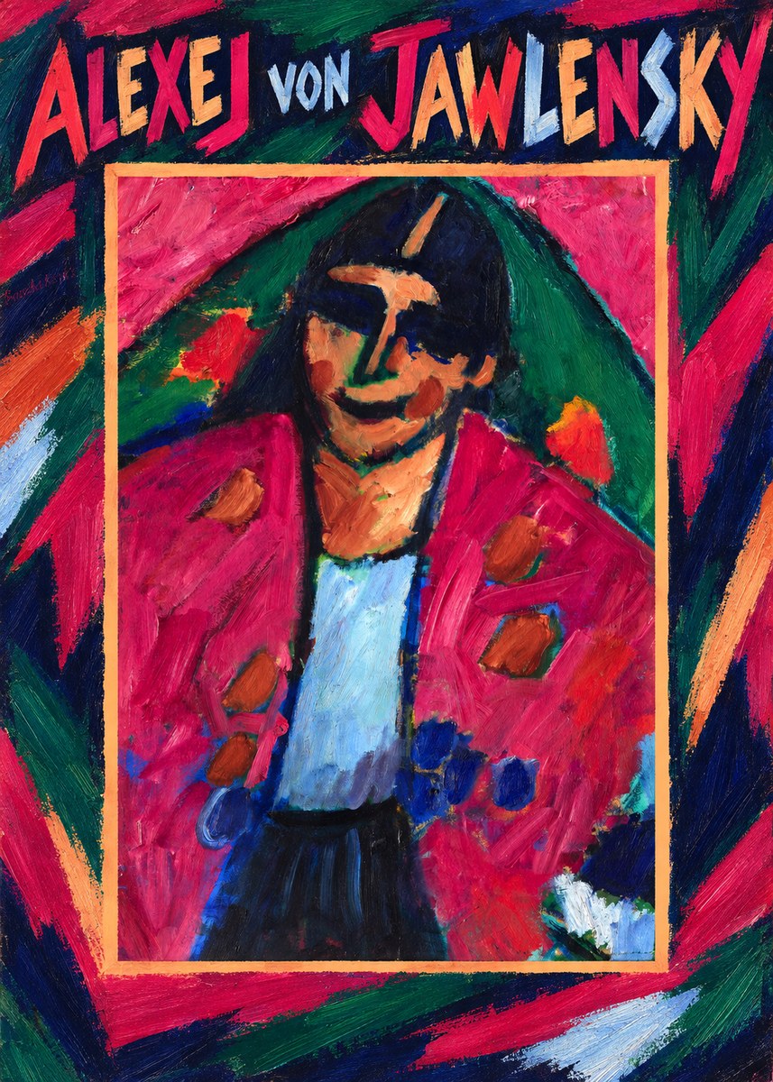 Alexej von Jawlensky Head of a Man No1 - Plakat