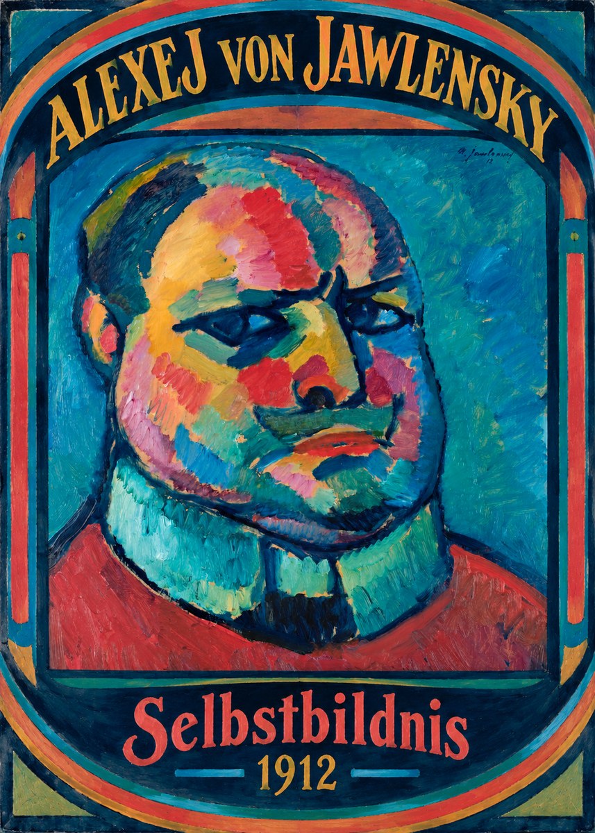 Alexej von Jawlensky Selbstbildnis No5 - Plakat