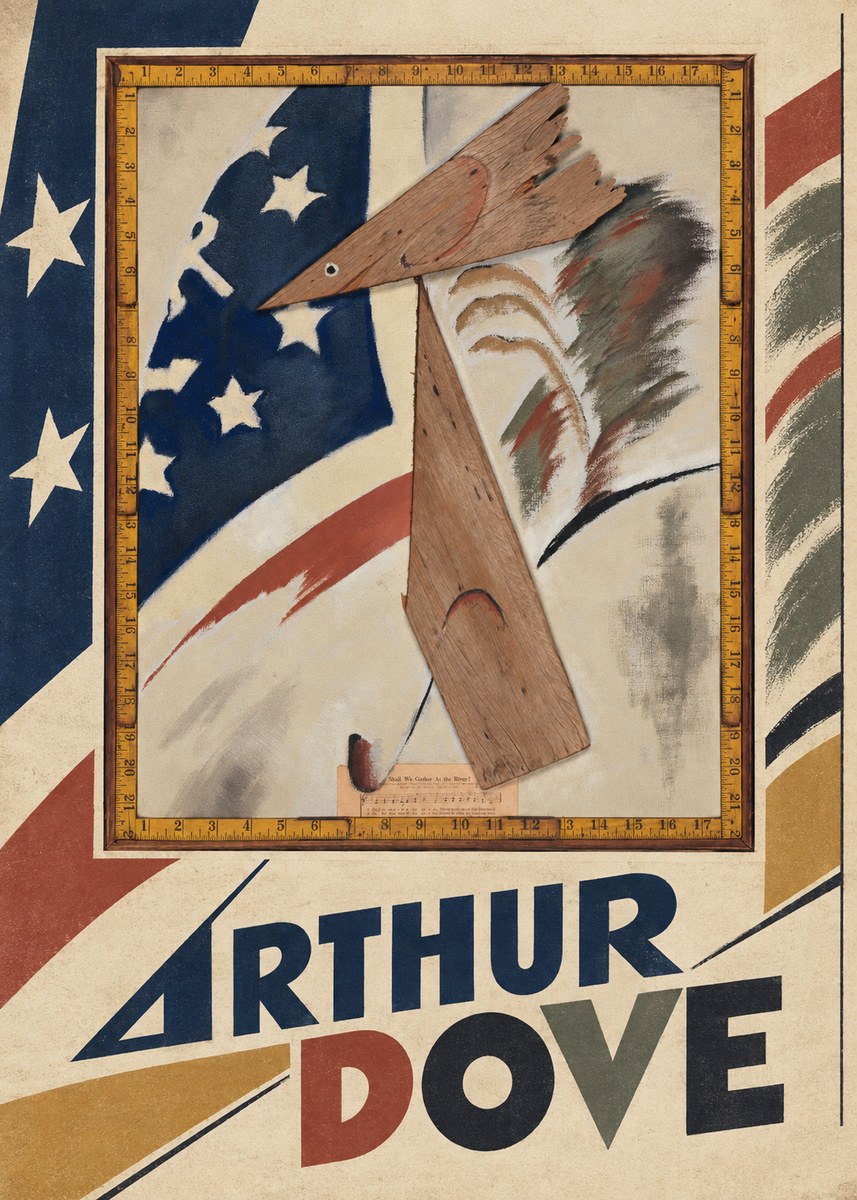 Arthur Dove The Flag No2 - Plakat