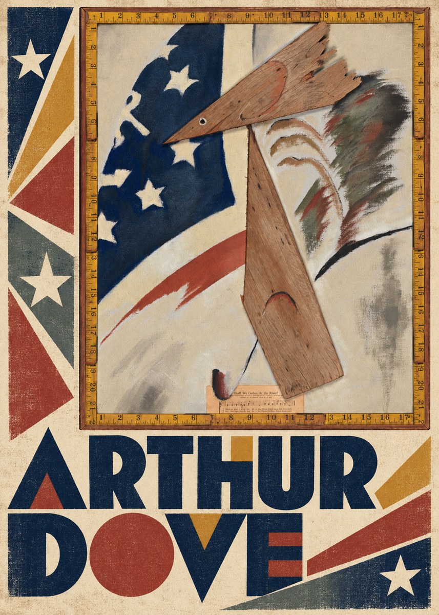 Arthur Dove The Flag No6 - Plakat