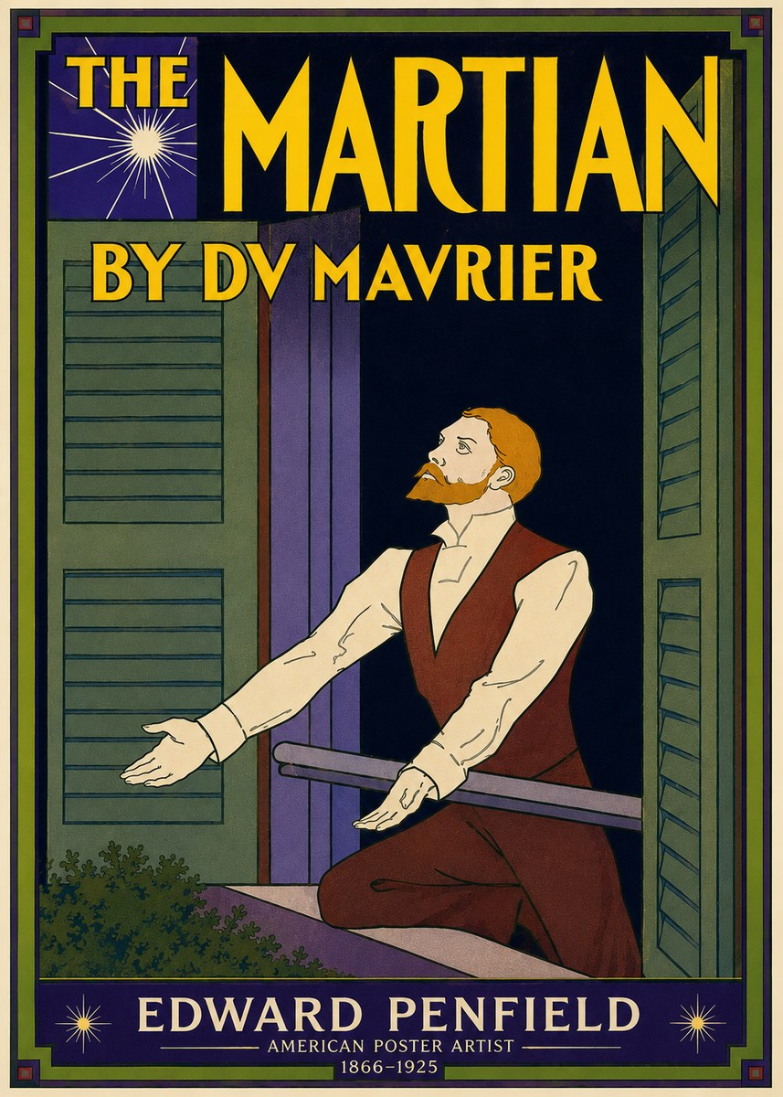 Edward Penfield The Martian by Dv Mavrier No4 - Plakat