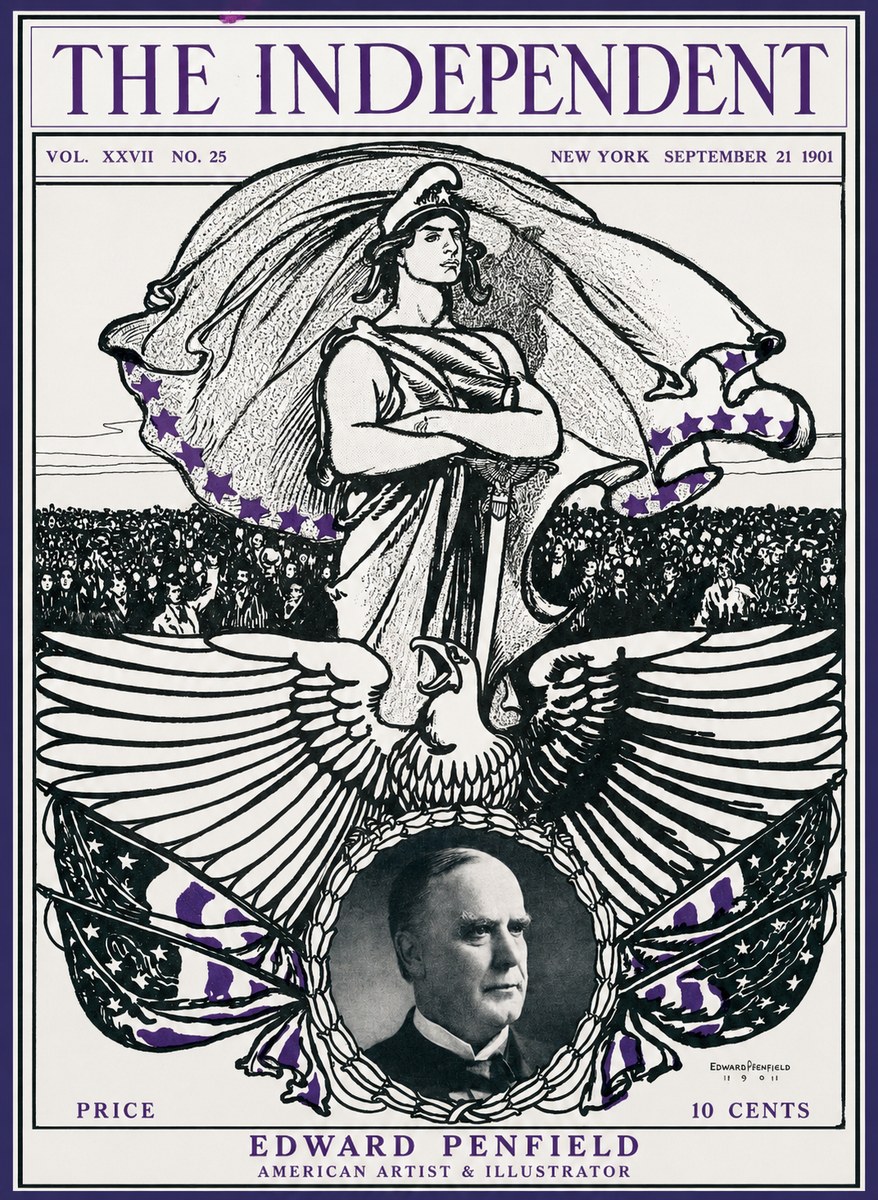 Edward Penfield The Independent No1 - Plakat
