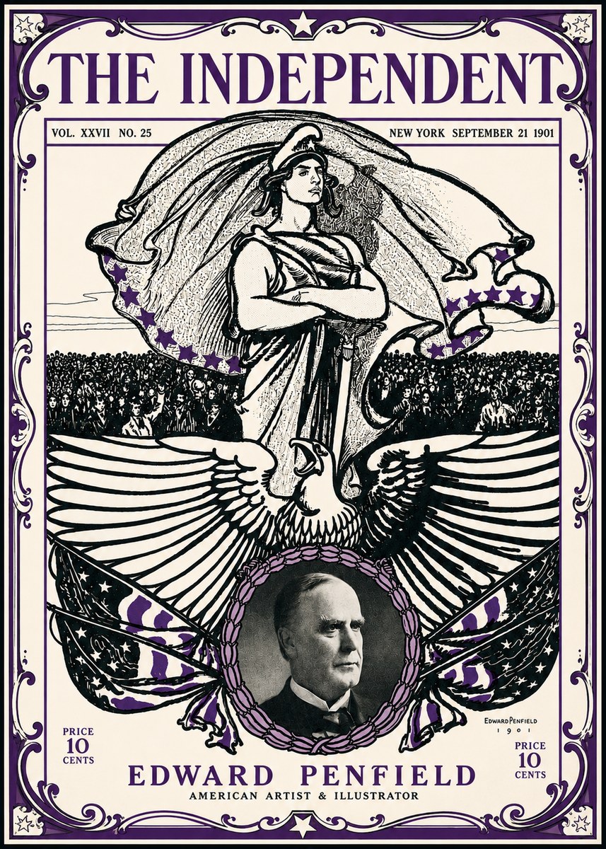 Edward Penfield The Independent No3 - Plakat