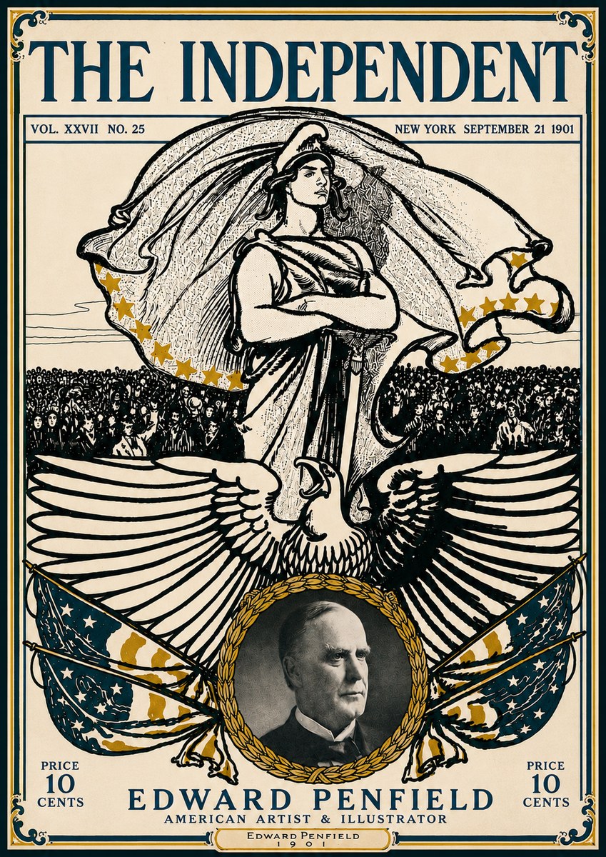 Edward Penfield The Independent No5 - Plakat