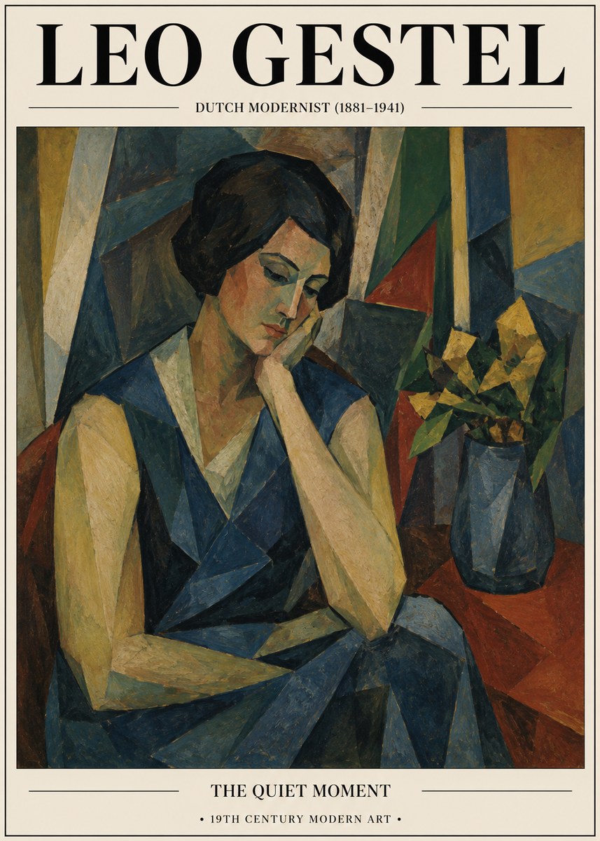 Leo Gestel The Quiet Moment No1 - Plakat