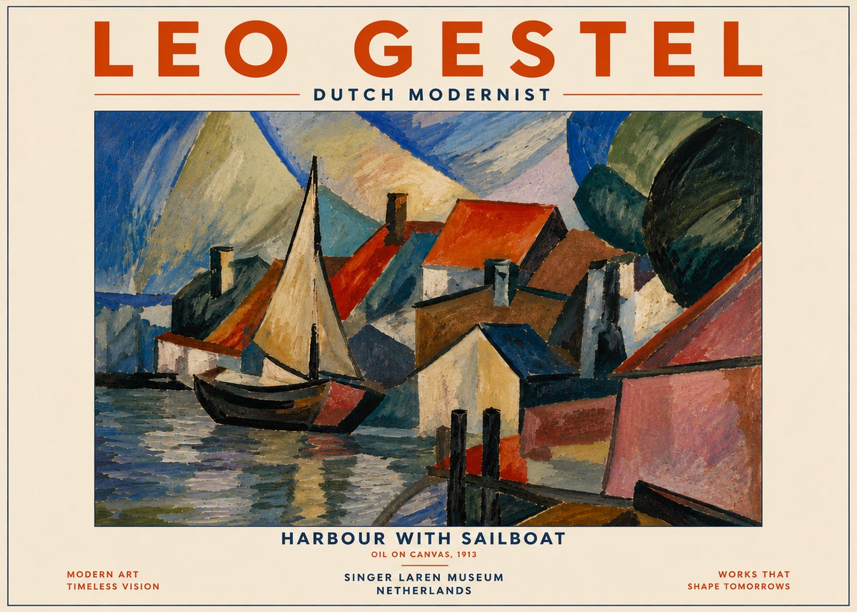 Leo Gestel The Quiet Moment No6 - Plakat