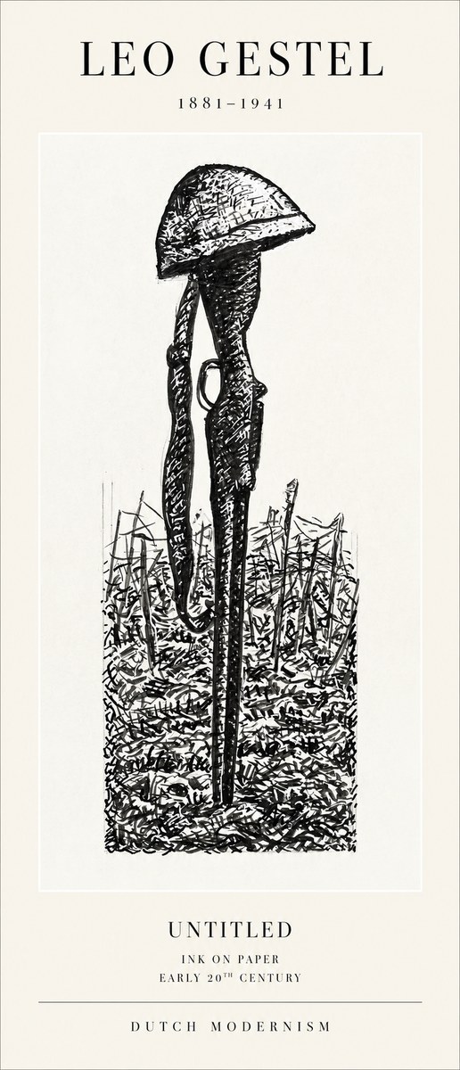Leo Gestel Untitled No1 - Plakat