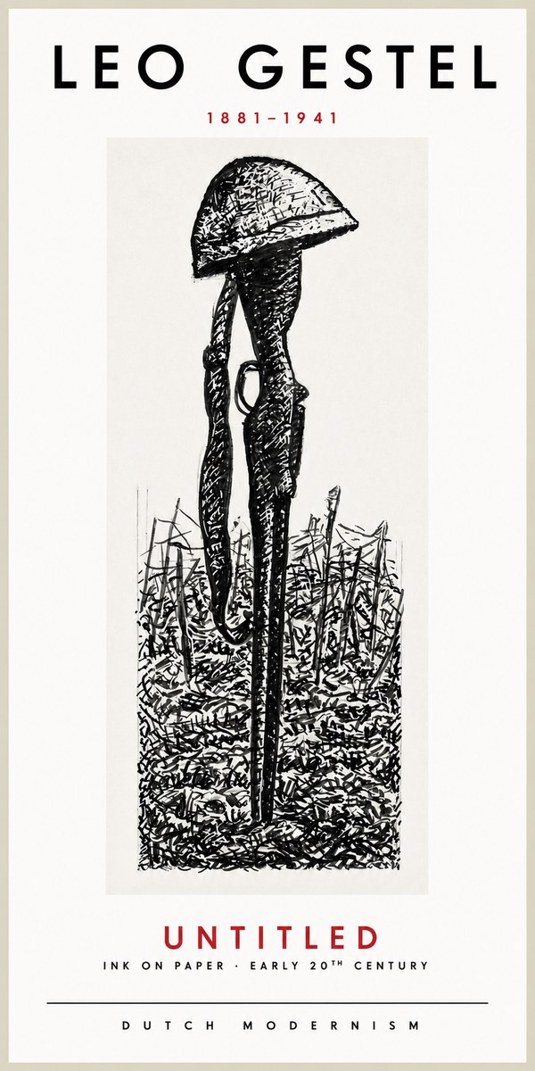Leo Gestel Untitled No3 - Plakat