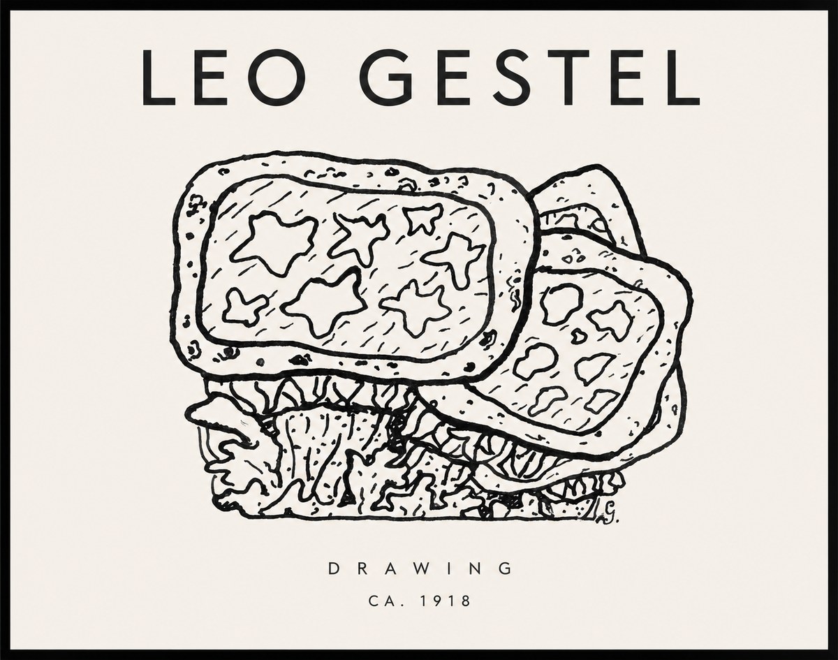 Leo Gestel Drawing Ca. 1918 No1 - Plakat