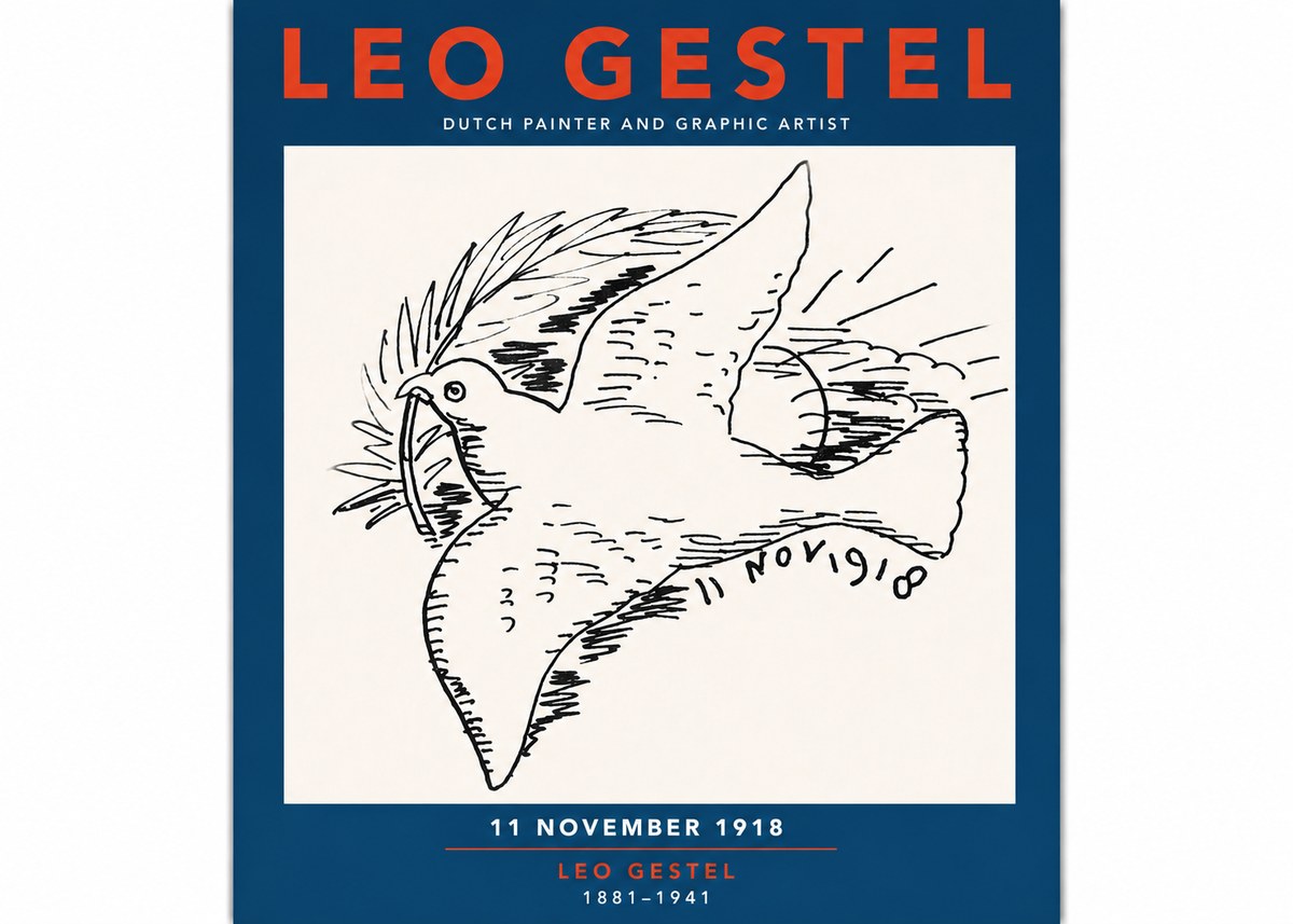 Leo Gestel 11 November 1918 No4 - Plakat