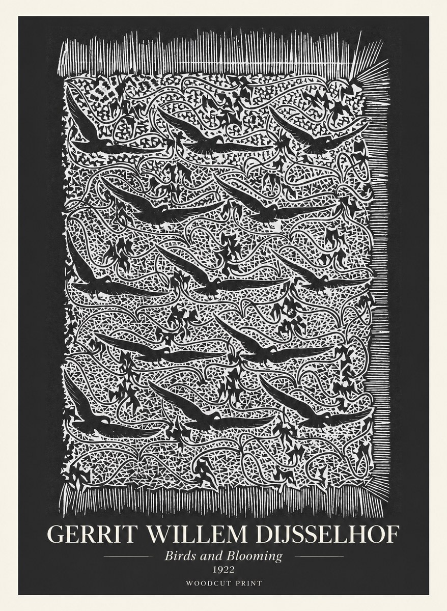 Gerrit Willem Dijsselhof Decorative Design No2 - Plakat
