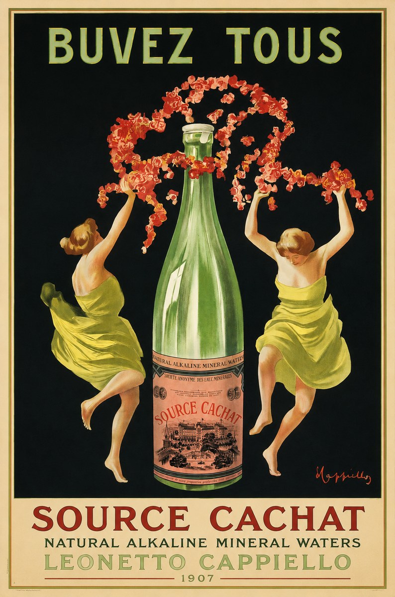 Leonetto Cappiello Source Cachat No1 - Plakat