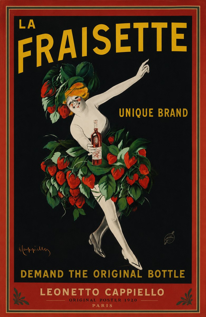 Leonetto Cappiello La Fraisette No2 - Plakat