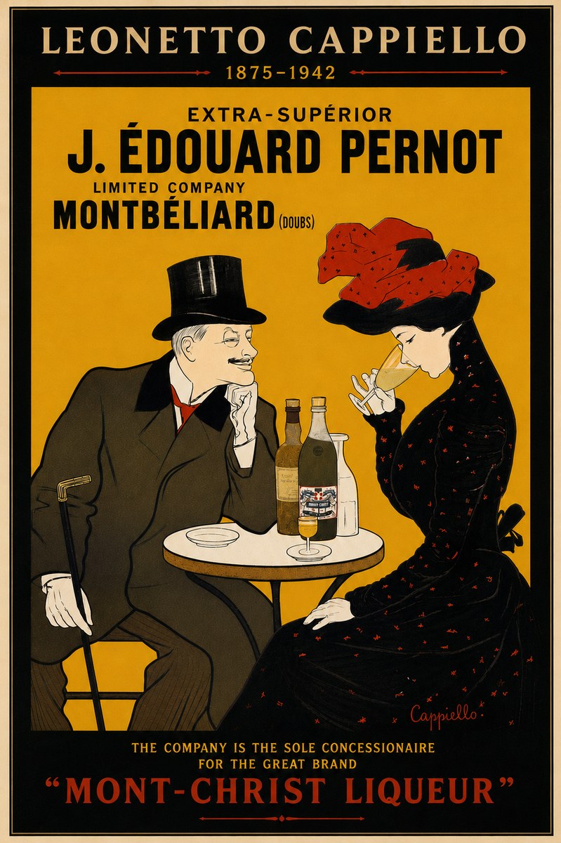 Leonetto Cappiello J. Édouard Pernot No6 - Plakat