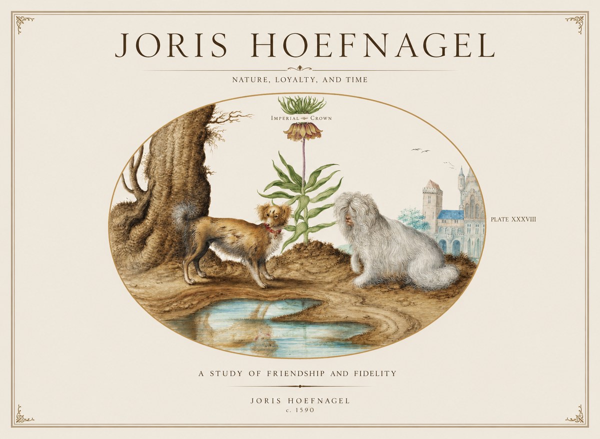Joris Hoefnagel A Study of Friendship and Fidelity No1 - Plakat