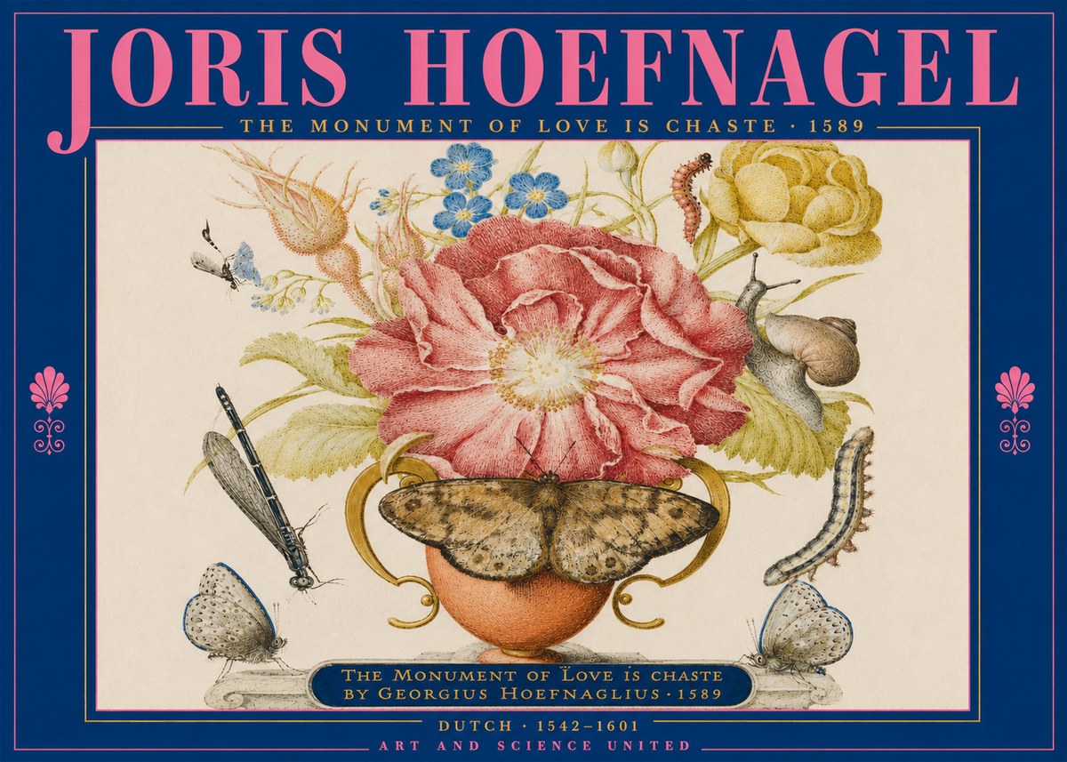Joris Hoefnagel Monument of Love No4 - Plakat