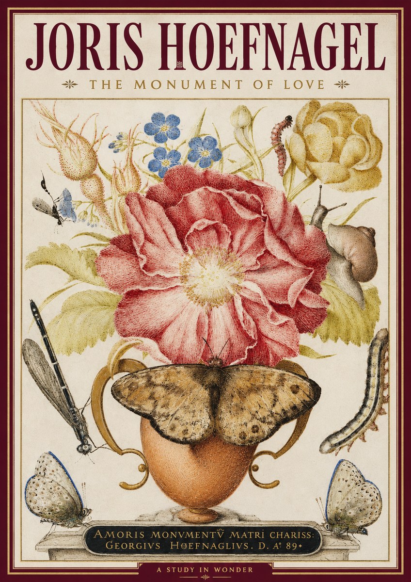 Joris Hoefnagel Monument of Love No5 - Plakat