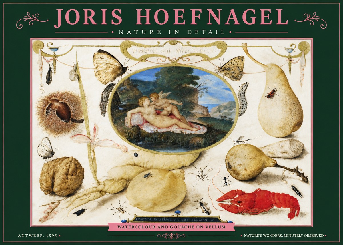 Joris Hoefnagel Nature in Detail No3 - Plakat