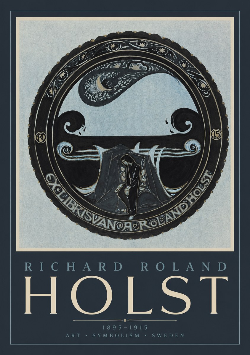 Richard Roland Holst St. Brisvane and the Sea No2 - Plakat