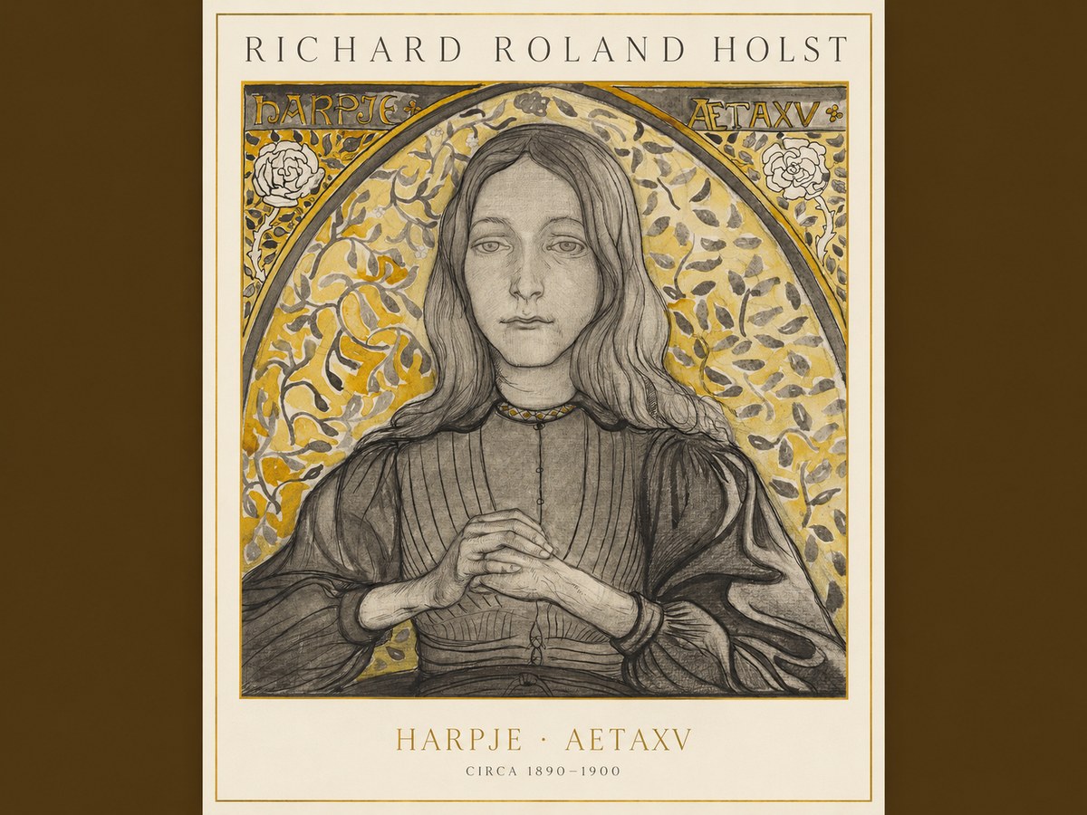 Richard Roland Holst Harpje · Aetaxv No1 - Plakat