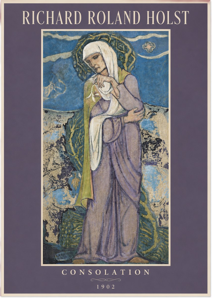 Richard Roland Holst Consolation No3 - Plakat