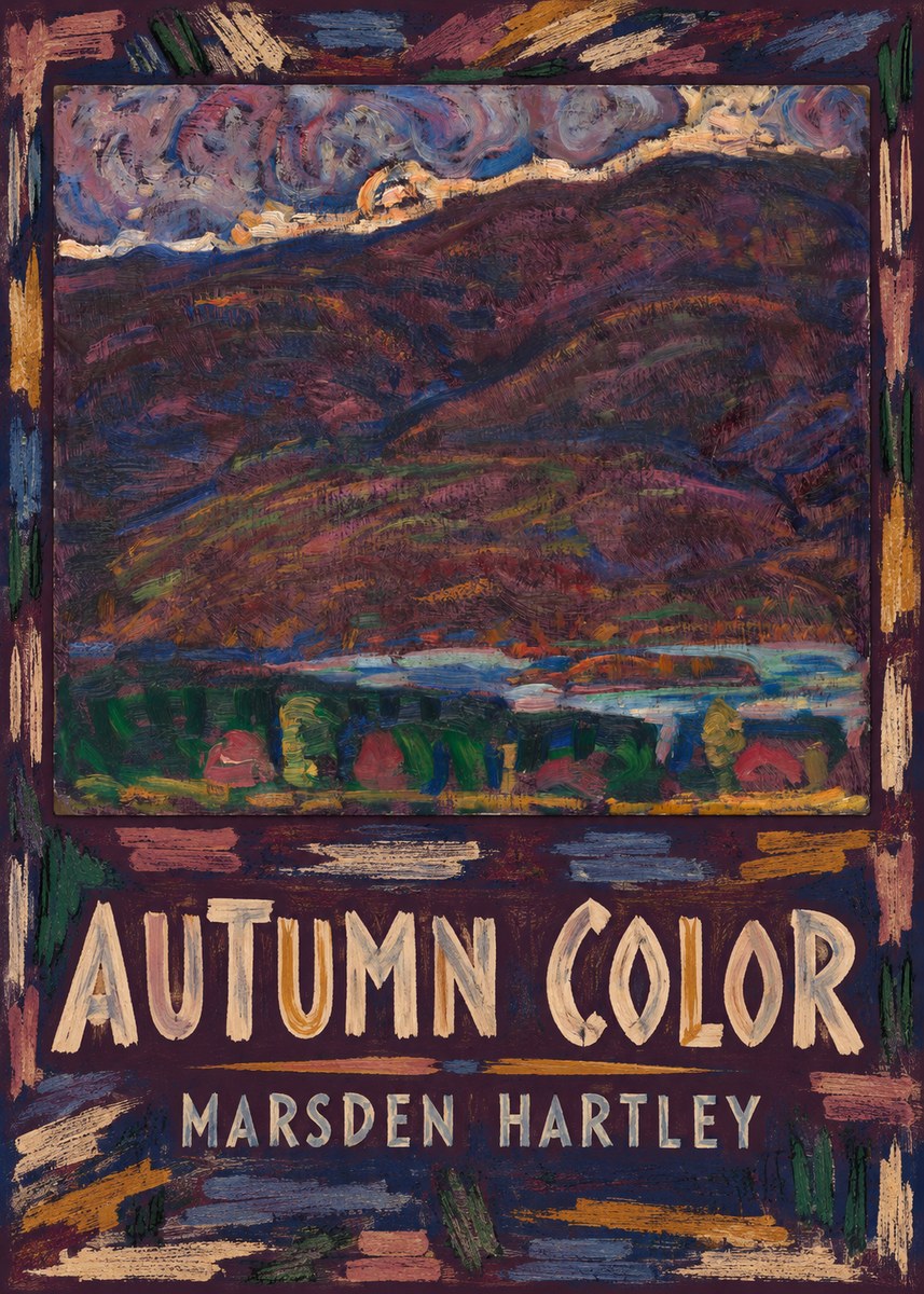Marsden Hartley Autumn Color No5 - Plakat