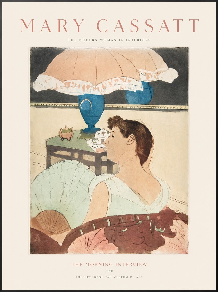 Mary Cassatt The Morning Interview No1 - Plakat