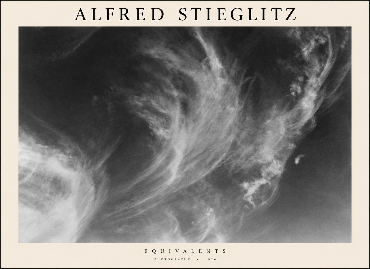 Alfred Stieglitz Equivalents I No1 - Plakat