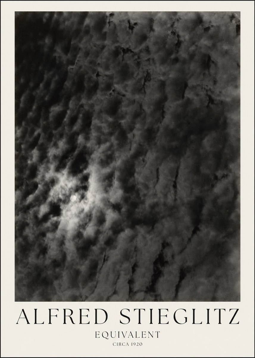 Alfred Stieglitz Equivalent II No1 - Plakat