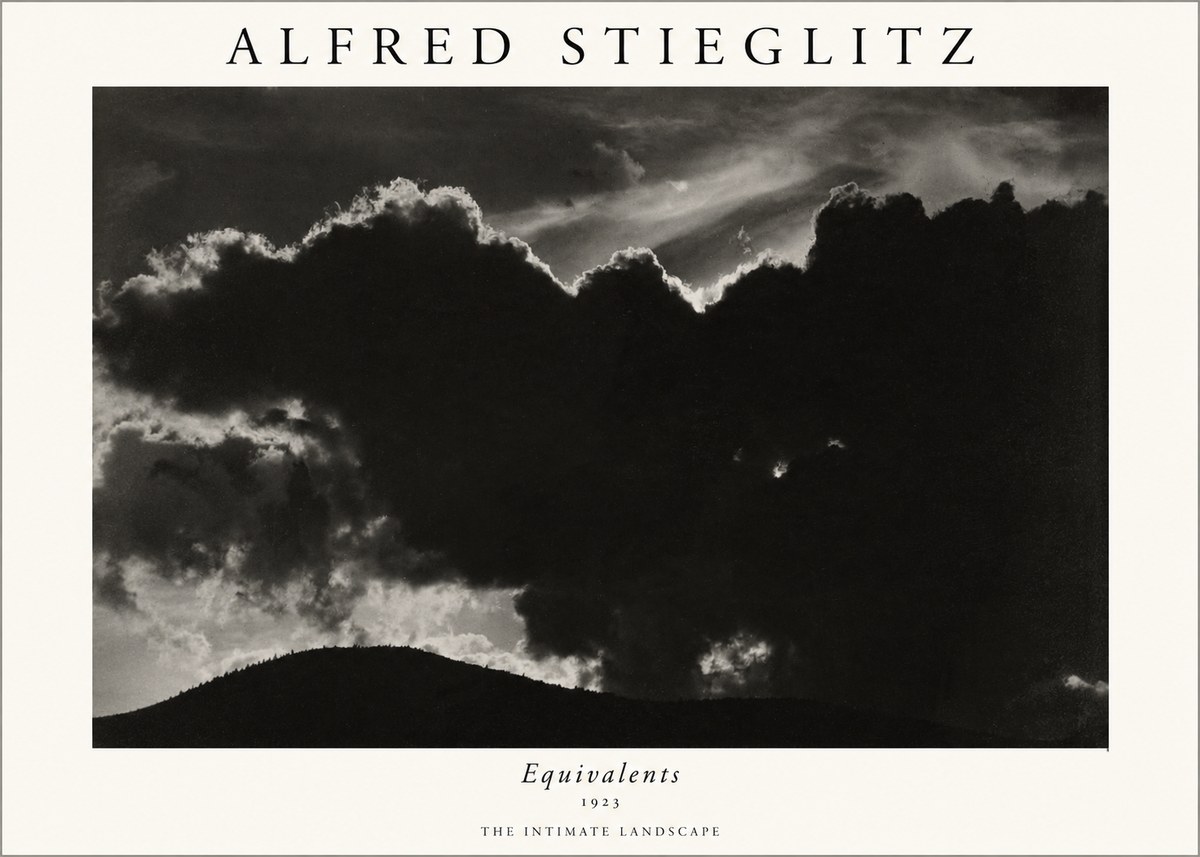 Alfred Stieglitz Equivalents II No1 - Plakat