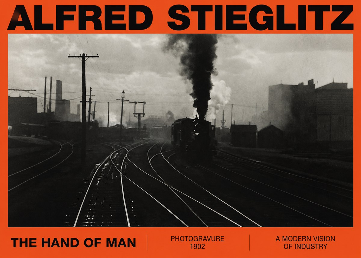 Alfred Stieglitz The Hand of Man I No2 - Plakat