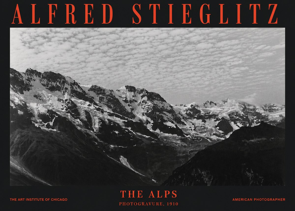 Alfred Stieglitz The Alps No4 - Plakat
