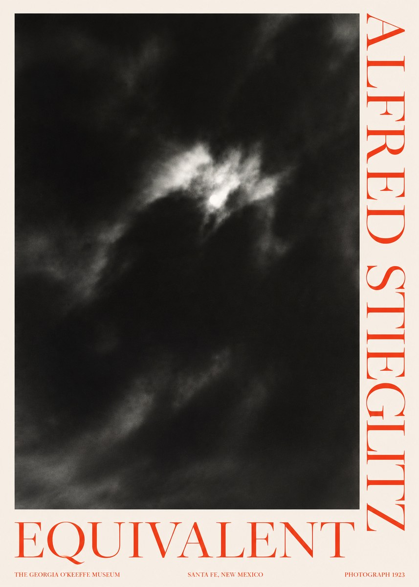 Alfred Stieglitz Equivalent IV No2 - Plakat