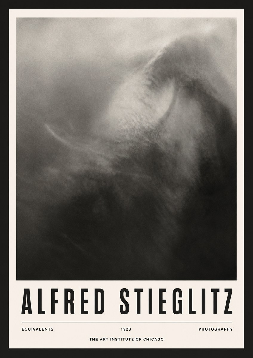 Alfred Stieglitz Equivalents III No4 - Plakat