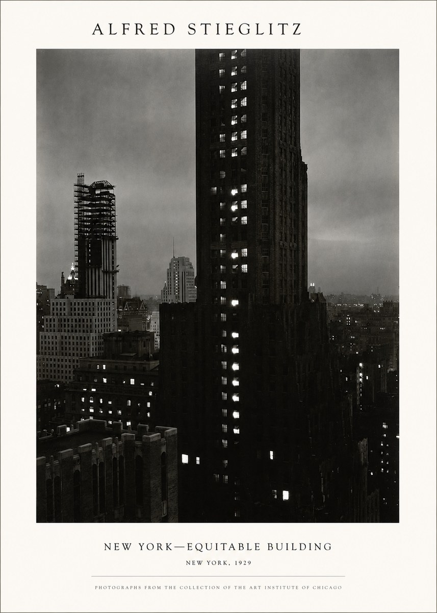 Alfred Stieglitz New York—equitable Building No1 - Plakat