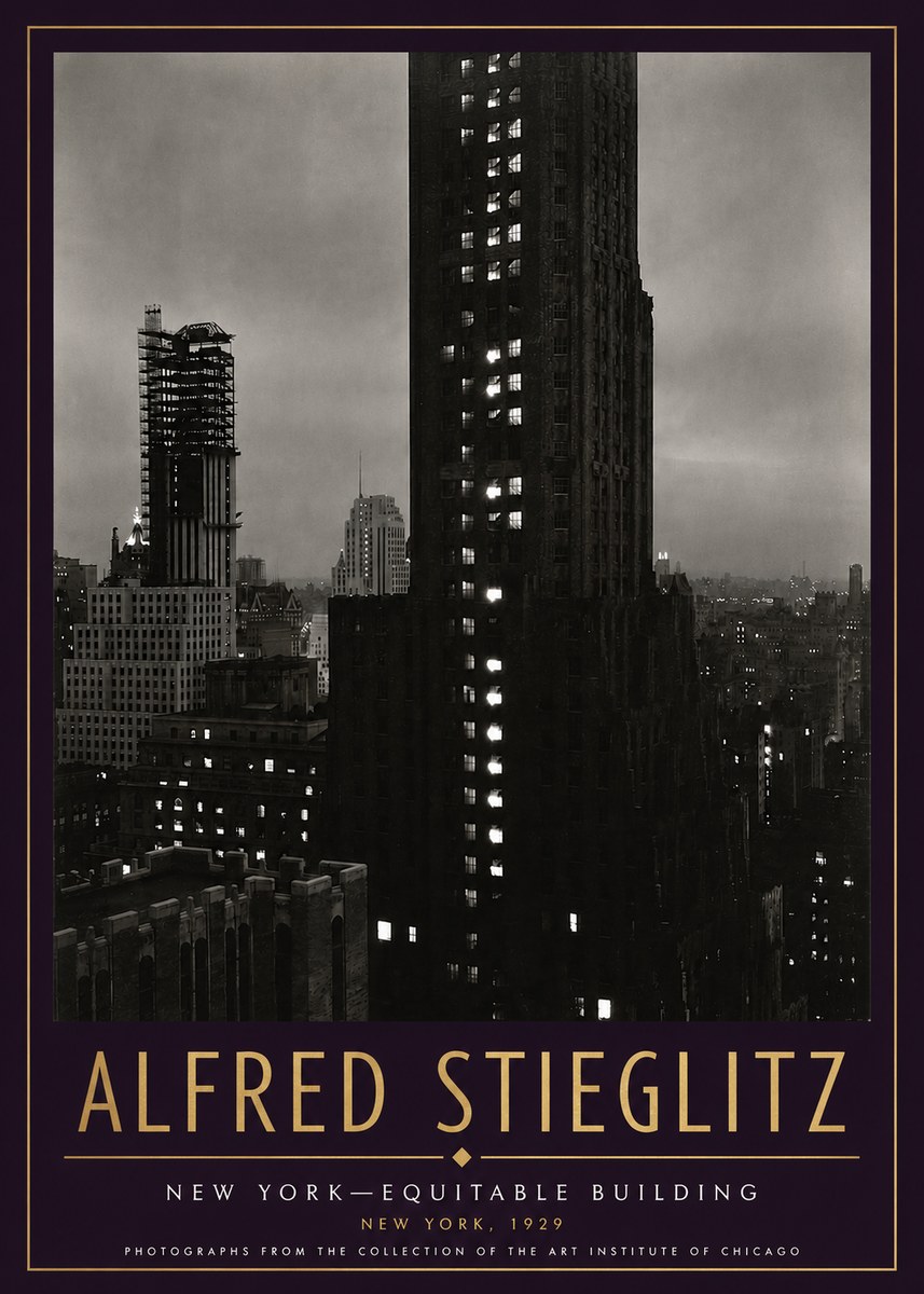 Alfred Stieglitz New York—equitable Building No4 - Plakat
