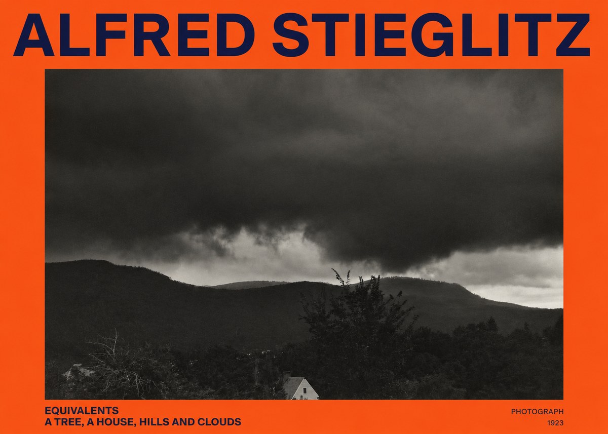 Alfred Stieglitz Equivalent VI No3 - Plakat