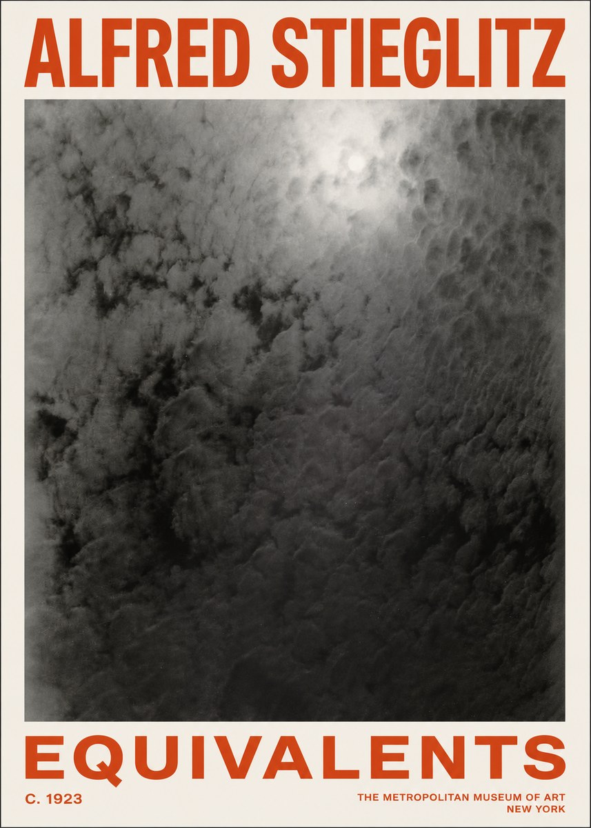 Alfred Stieglitz Equivalents IV No2 - Plakat