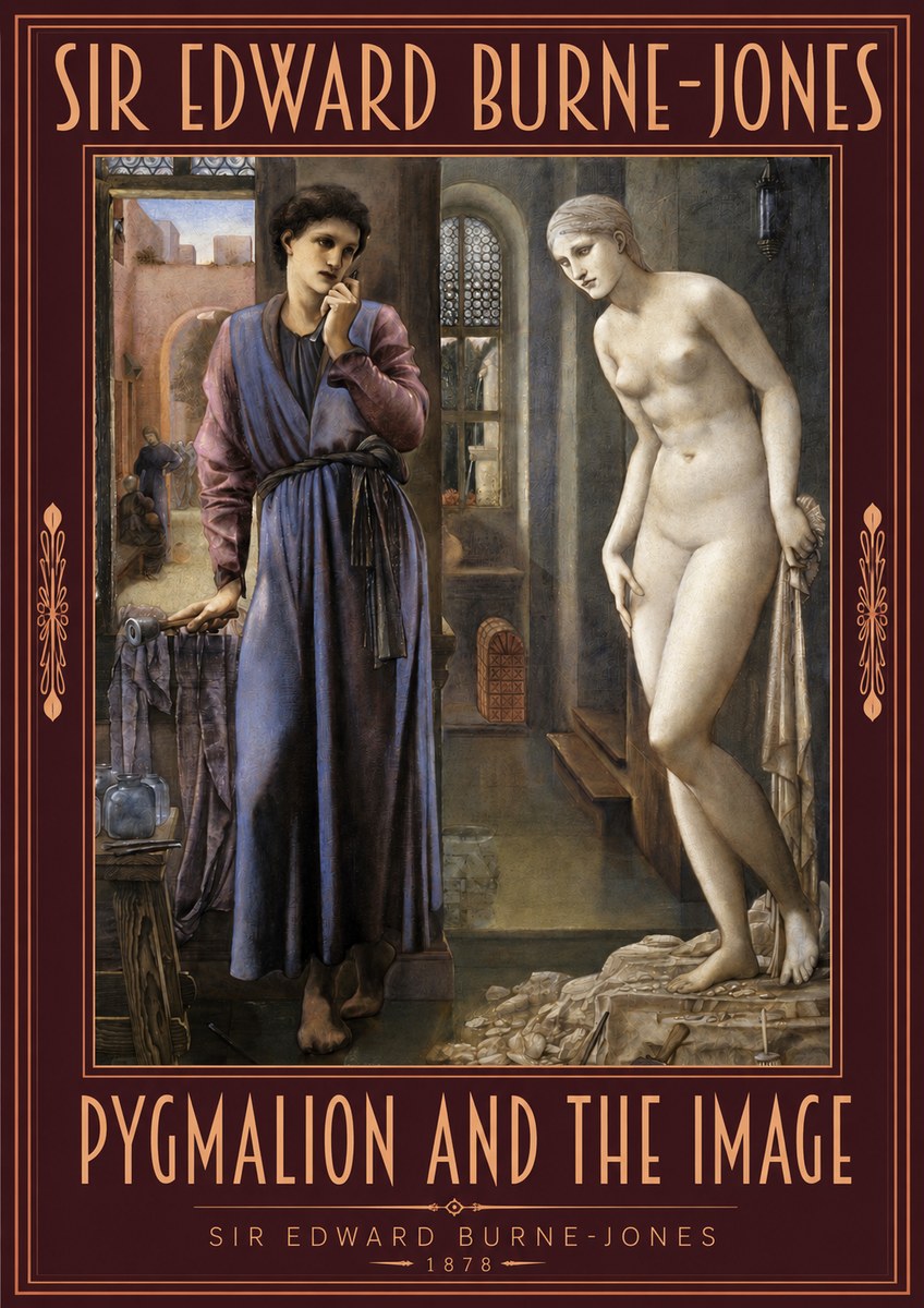 Edward Burne-Jones Pygmalion and the Image No3 - Plakat