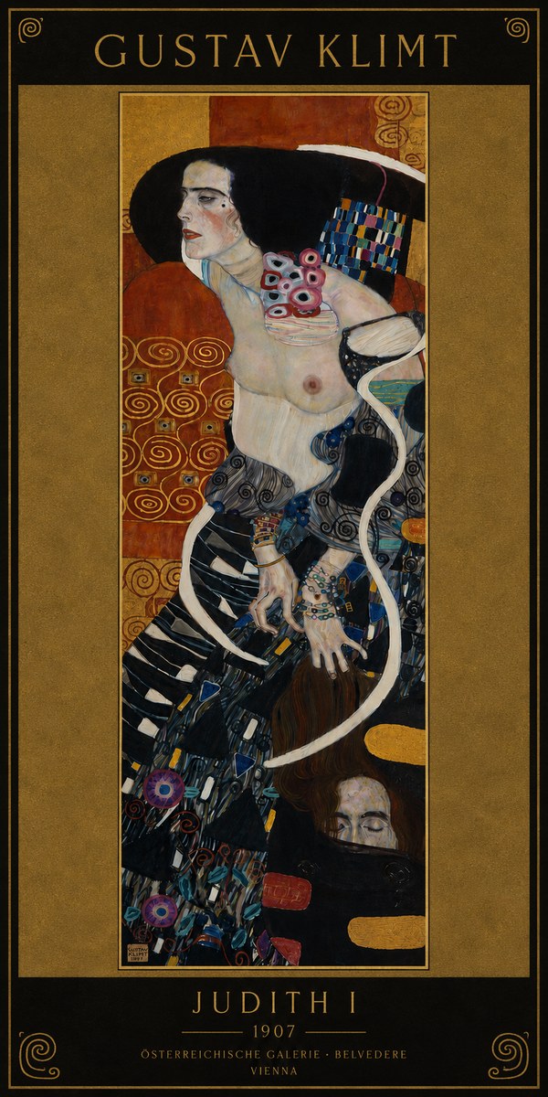 Klimt Judith I No3 - Plakat