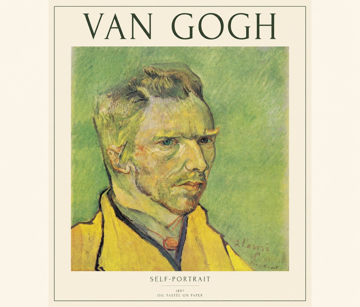 Van Gogh Self-portrait II No1 - Plakat