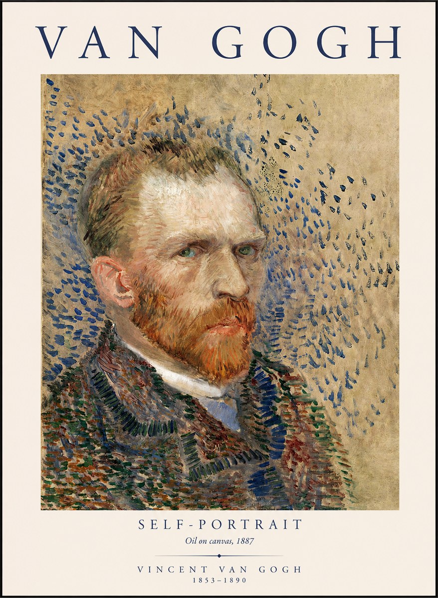 Van Gogh Self-portrait IV No1 - Plakat