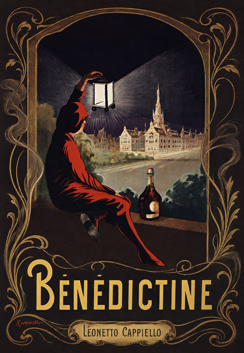 Leonetto Cappiello Bénédictine No5 - Plakat