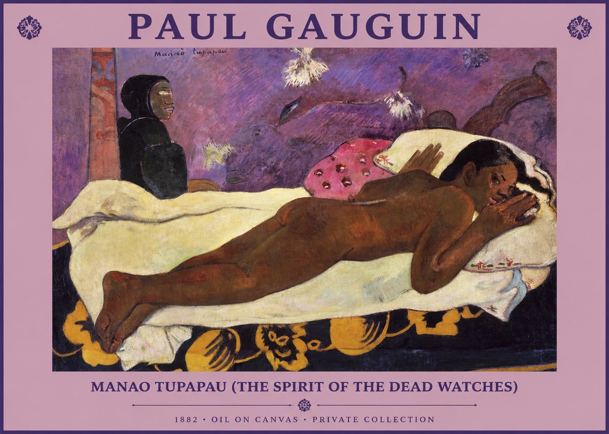 Paul Gauguin Manao Tupapau (the Spirit of the Dead Watches) No1 - Plakat