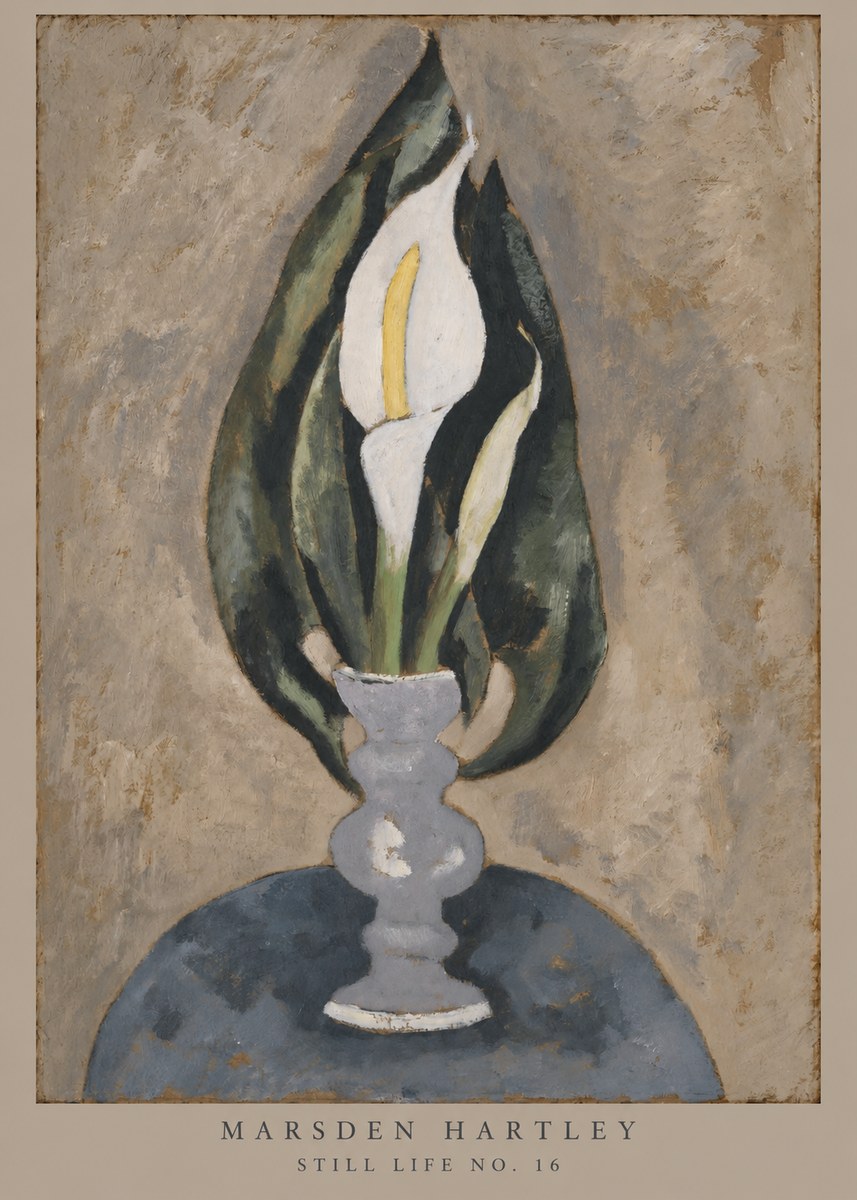 Marsden Hartley Still Life No. 16 No6 - Plakat