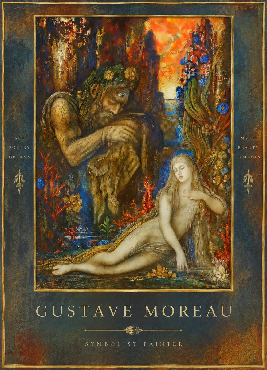 Gustave Moreau Galatea I No4 - Plakat